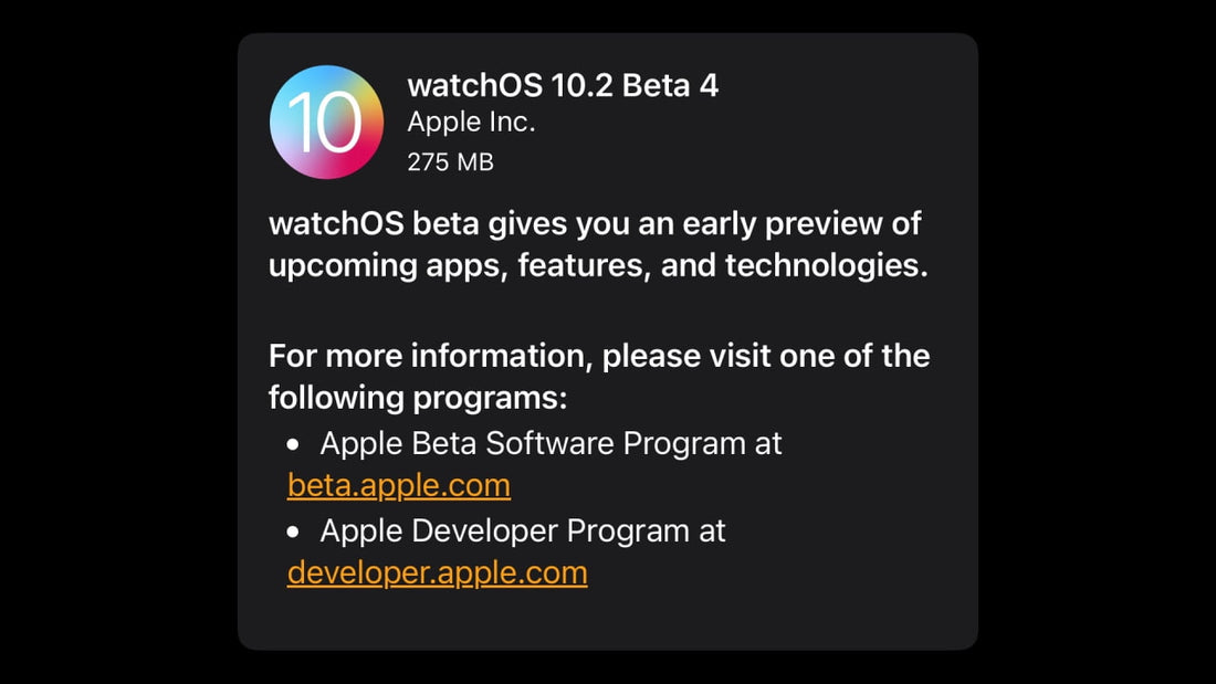 Get Ready for watchOS 10.2 Beta 4: A Sneak Peek for Apple Watch Devs!