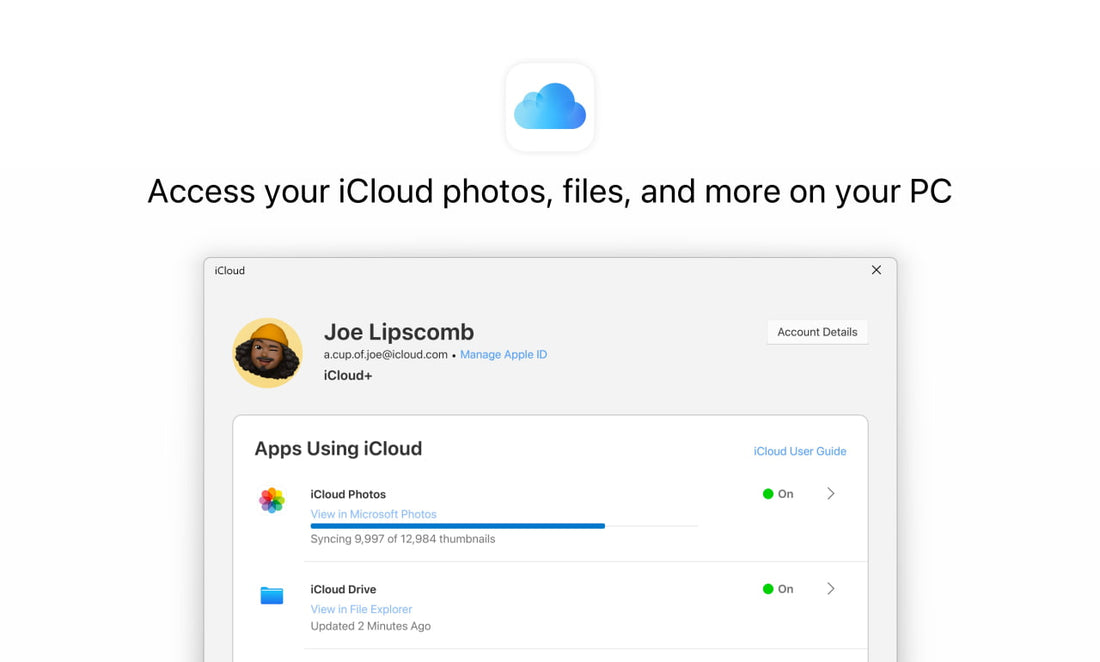 Welcome to a Seamless Experience: The Redesigned iCloud for Windows App
