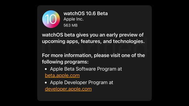 Apple Seeds watchOS 10.6 Beta to Developers: Here’s What You Need to Know