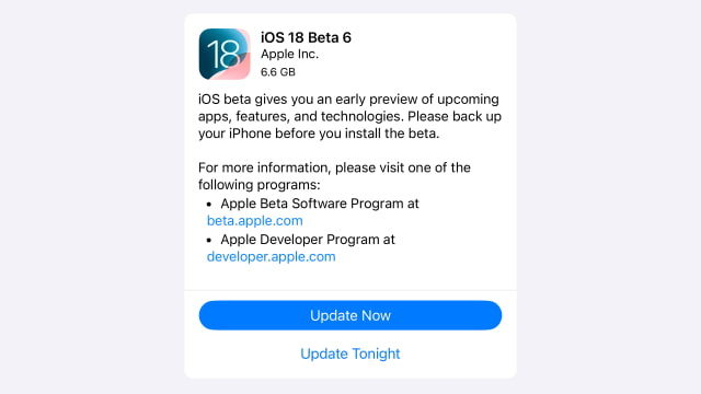 Apple Releases Sixth Beta of iOS 18 and iPadOS 18 for Developers: What’s New?