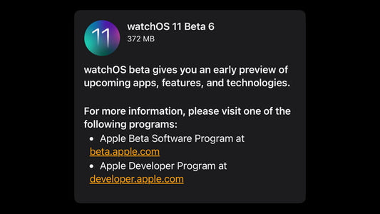 Apple Releases Sixth Beta of watchOS 11: What You Need to Know