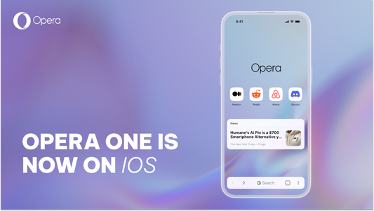 Opera One for iOS: A New Browsing Experience Tailored for Your Mobile Device