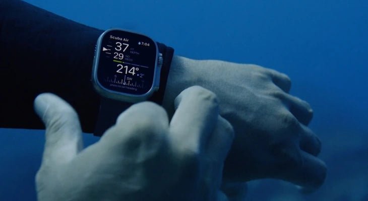 A Dive Computer can now be used with the Apple Watch Ultra - Maxandfix