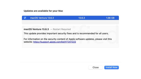 Apple's Triple Update Treat: macOS Ventura, Monterey, and Sonoma Get Security Boosts! - Maxandfix