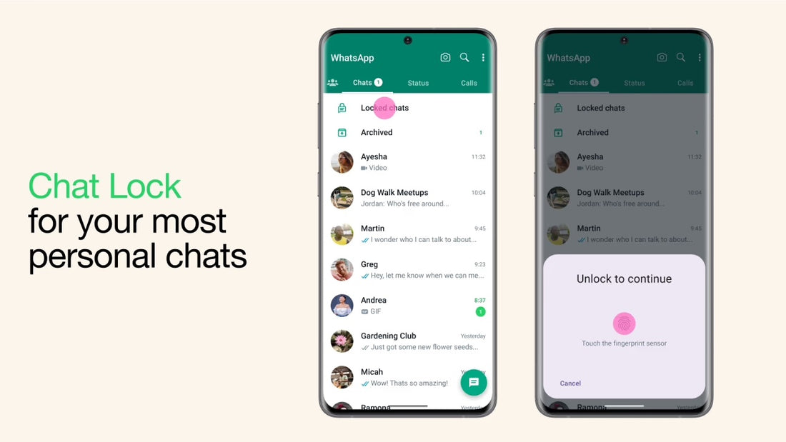 Lock It Up With WhatsApp: Introducing the New Chat Lock Feature! - Maxandfix