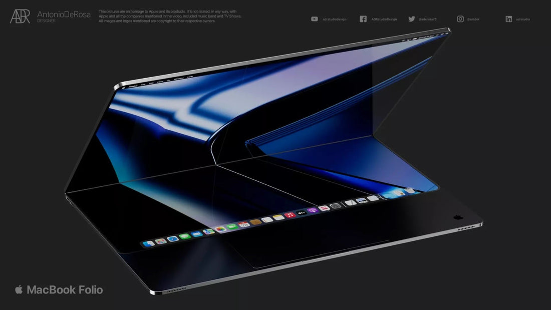 Can You Believe It? Apple's First Foldable Laptop Has Leaked! - Maxandfix