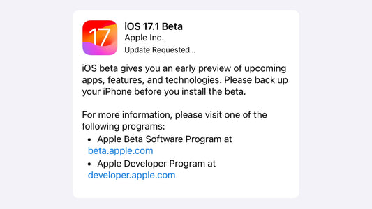 Diving Into iOS 17.1: Here's What to Expect in the Latest Apple Beta! - Maxandfix