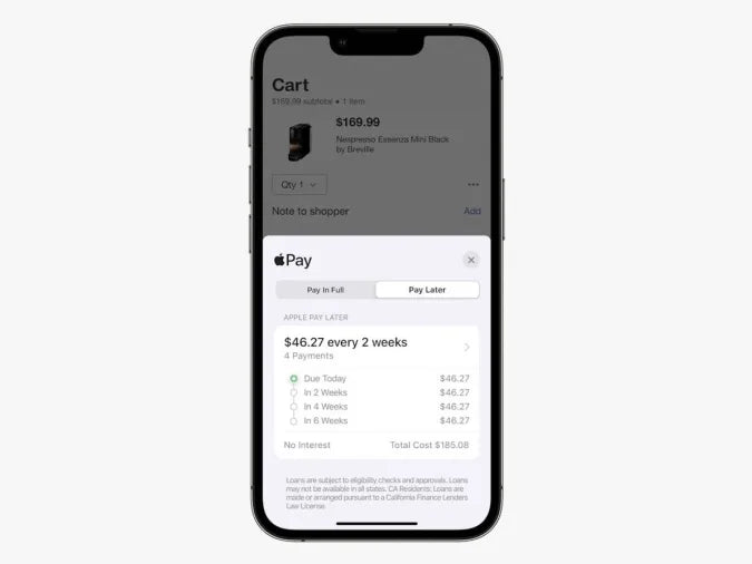 Due to "Technical and Engineering" Challenges, Apple Pay Later might not be Available until the following Year - Maxandfix