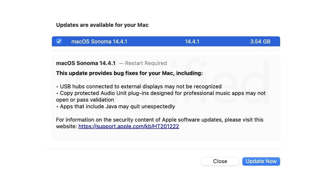 Everything You Need to Know About the macOS Sonoma 14.4.1 Update 🍇 - Maxandfix