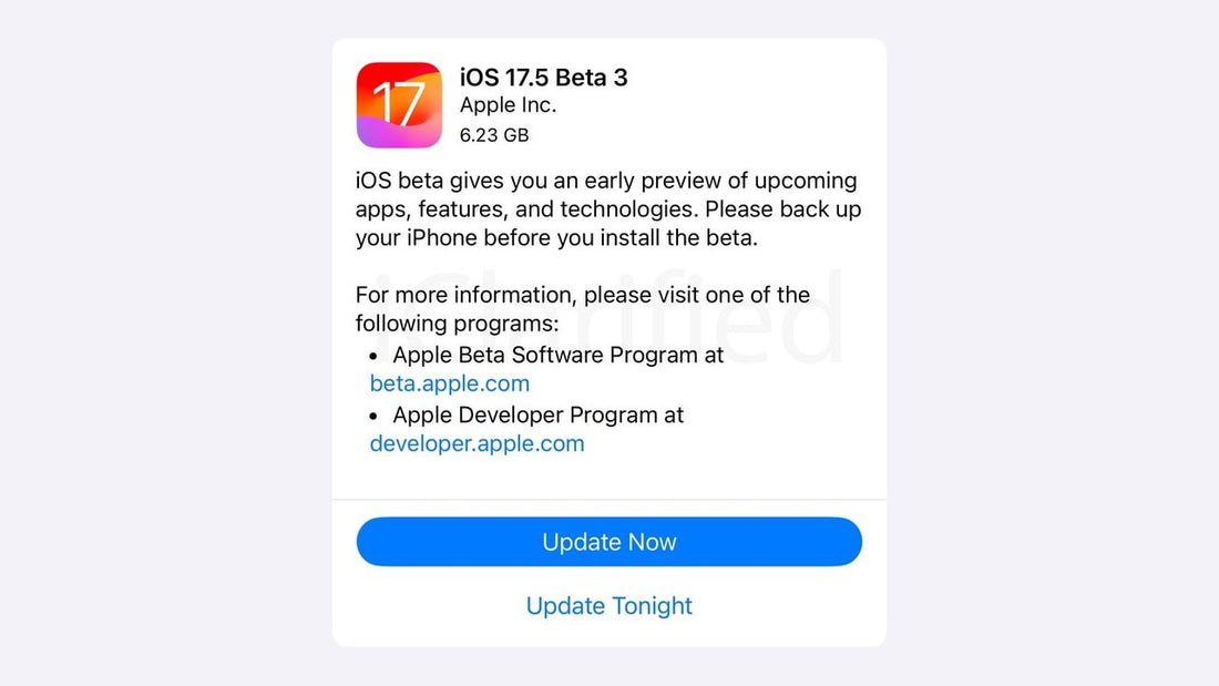 Exploring the New Horizons: iOS 17.5 Beta Rolls Out! - Maxandfix