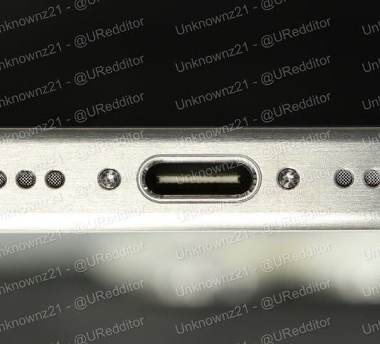 Leaked Photo Shows USB-C Port on iPhone 15 Pro - Maxandfix