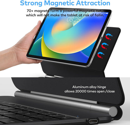 Magic Keyboard Case Style for iPad 10.9 inch 10th Gen 2022 - Black
