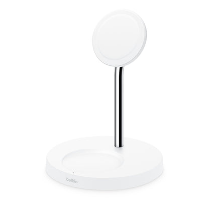 Belkin BOOST CHARGE PRO 2-in-1 Wireless Charger Stand with MagSafe