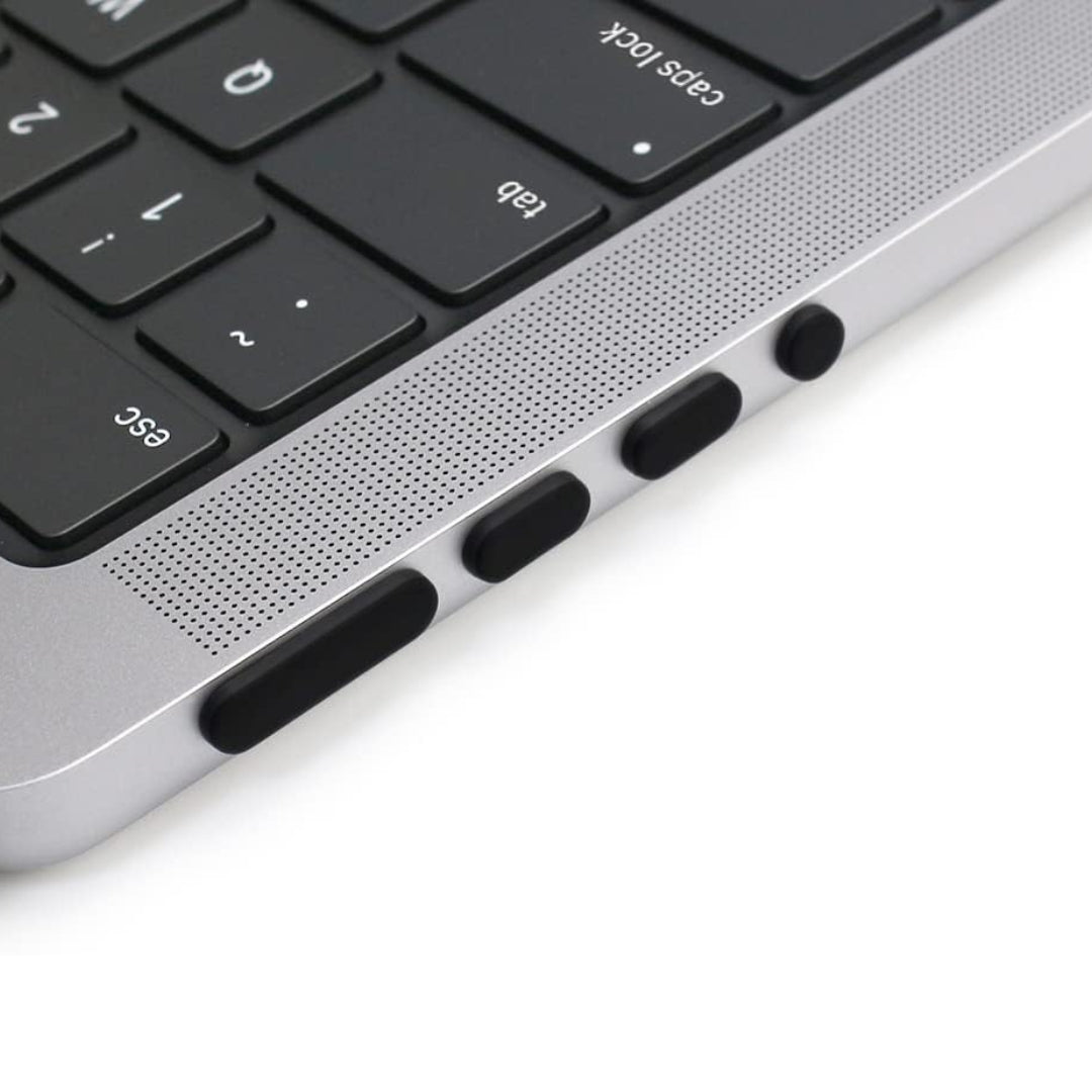 ProElife 7 Pcs Anti Dust Dirt Plug Cups Set for 2023-2021 MacBook Pro 14.2 inch 16.2 inch M2 M1