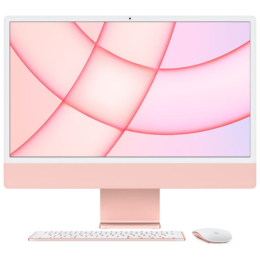 Apple - Apple iMac (24-inch, M1 chip with 8‑core CPU and 7‑core GPU) - Excellent -256GB | 8GB Memory | 8-Core GPU -Blue - Maxandfix -