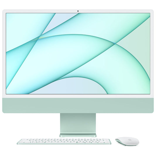 Apple - Apple iMac (24-inch, M1 chip with 8‑core CPU and 7‑core GPU) - Excellent -256GB | 8GB Memory | 8-Core GPU -Blue - Maxandfix -