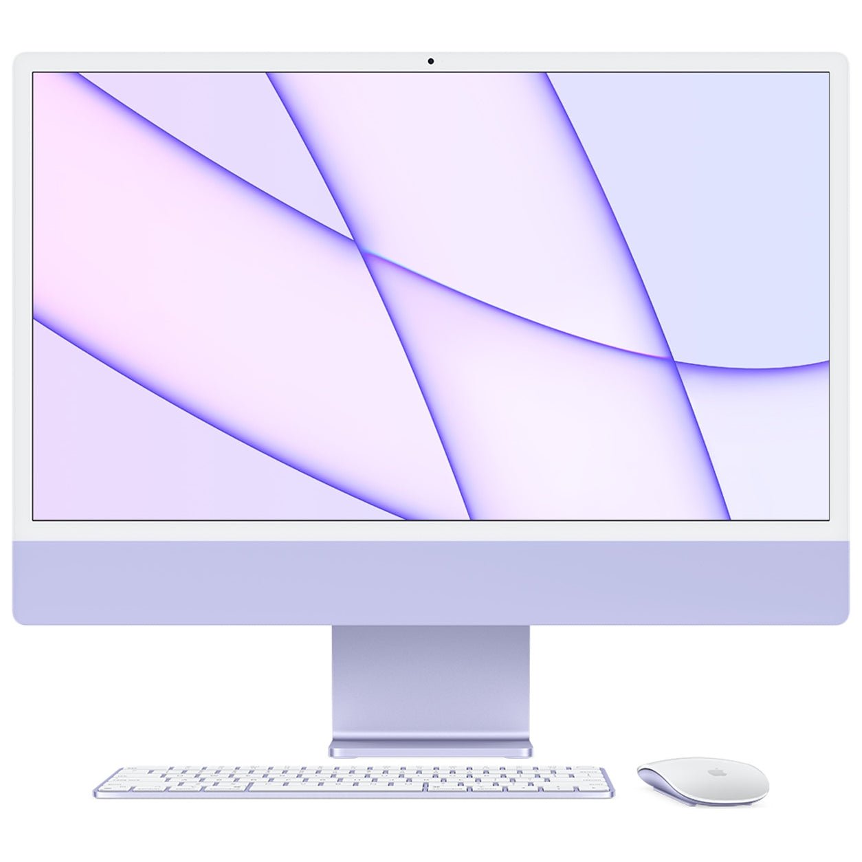 Apple - Apple iMac (24-inch, M1 chip with 8‑core CPU and 7‑core GPU) - Excellent -256GB | 8GB Memory | 8-Core GPU -Blue - Maxandfix -