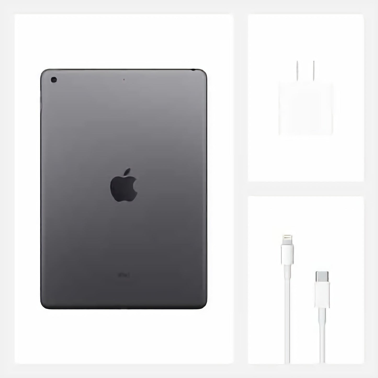 Apple - Apple iPad (10.2-inch) – Space Gray (Latest Model) - 7th Gen (2019) -32GB -GPS - Maxandfix -