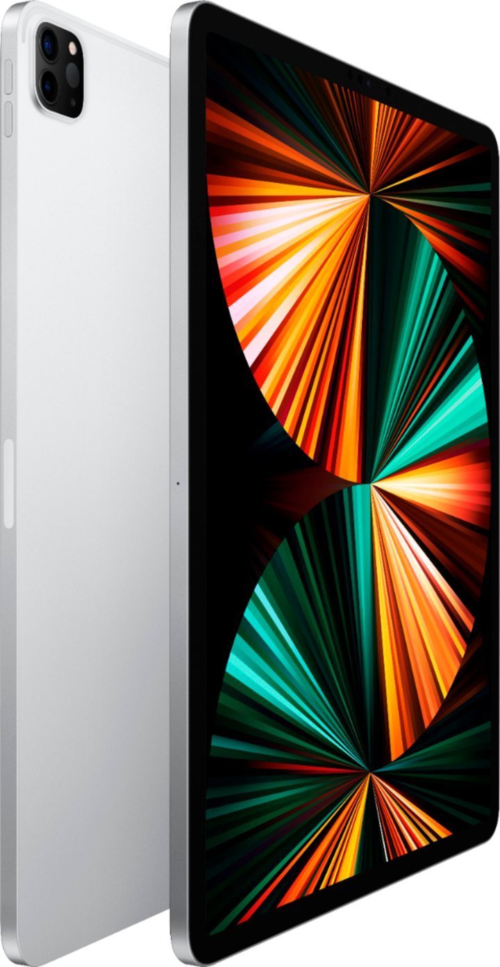 Apple - Apple – iPad Pro M1 Chip 12.9-inch - Excellent -Silver -128GB - Maxandfix -