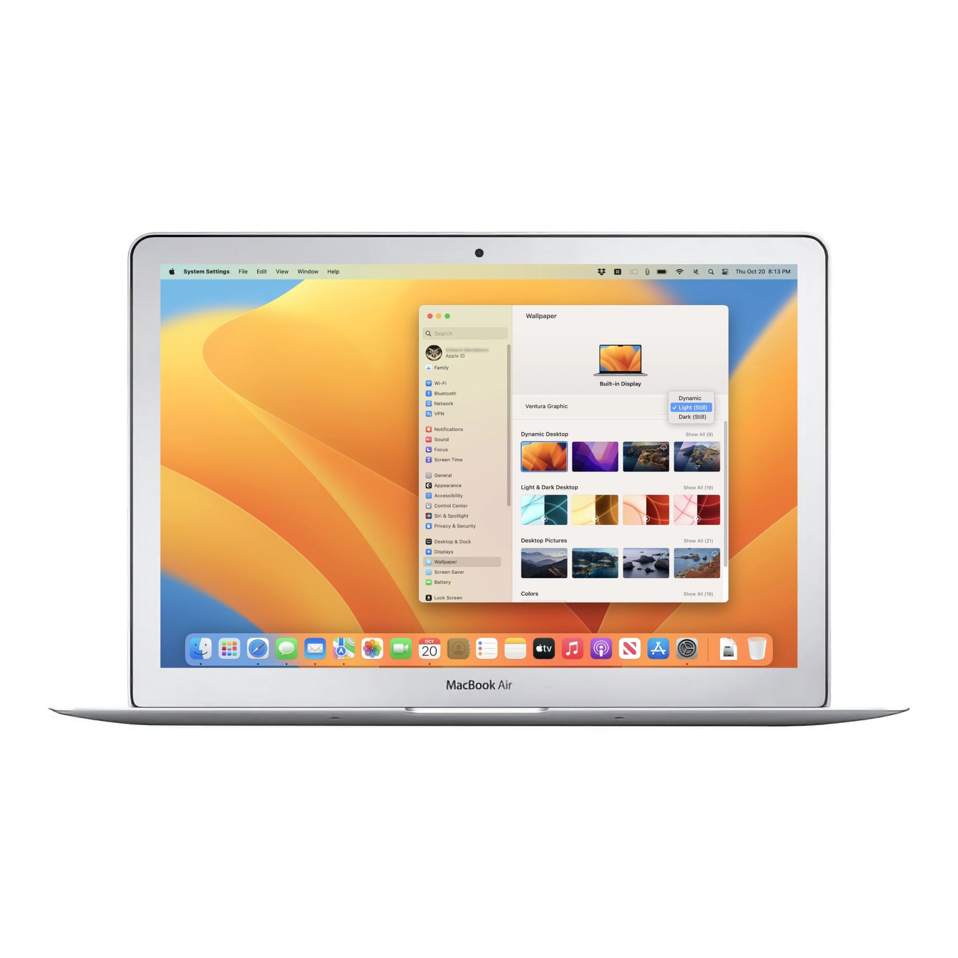 Apple - Apple MacBook Air (13-inch) – (2017) - Excellent -128GB Storage | 8GB Memory - Maxandfix -
