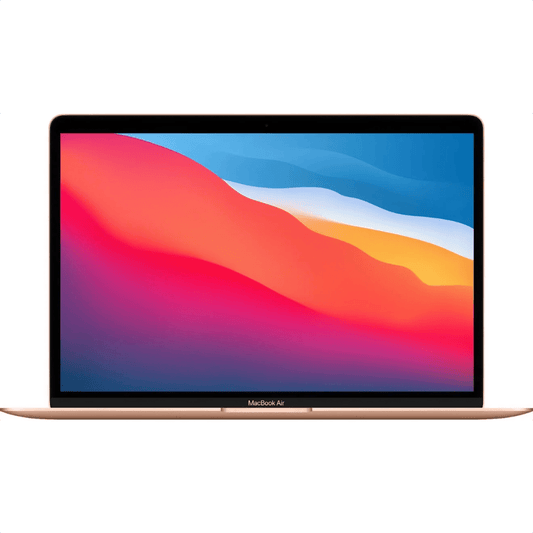 Apple - Apple MacBook Air (13-inch) – Apple M1 Chip (Latest Model) - Excellent -Gold -256GB SSD Storage | 8GB Memory - Maxandfix -