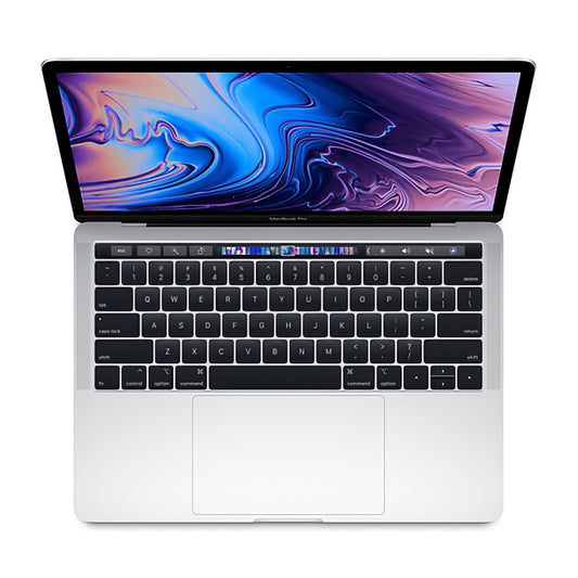 Apple - Apple MacBook Pro (13-inch, w/ Touch Bar) – (2019) - Excellent -Silver -256GB SSD Storage | 8GB Memory - Maxandfix -