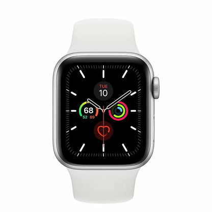 Apple - Apple Watch SE (GPS + Cellular) - Silver -GPS + Cellular -40MM - Maxandfix -