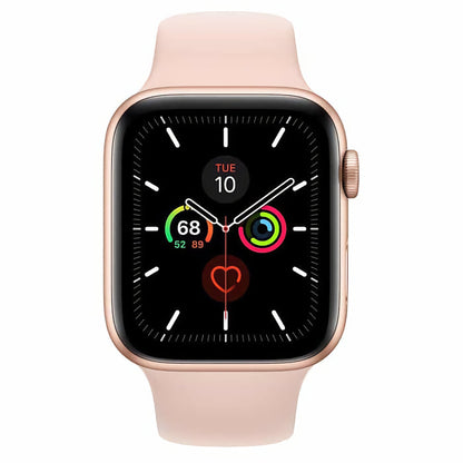 Apple - Apple Watch Series 5 (GPS + Cellular) - Gold -GPS + Cellular -40MM - Maxandfix -