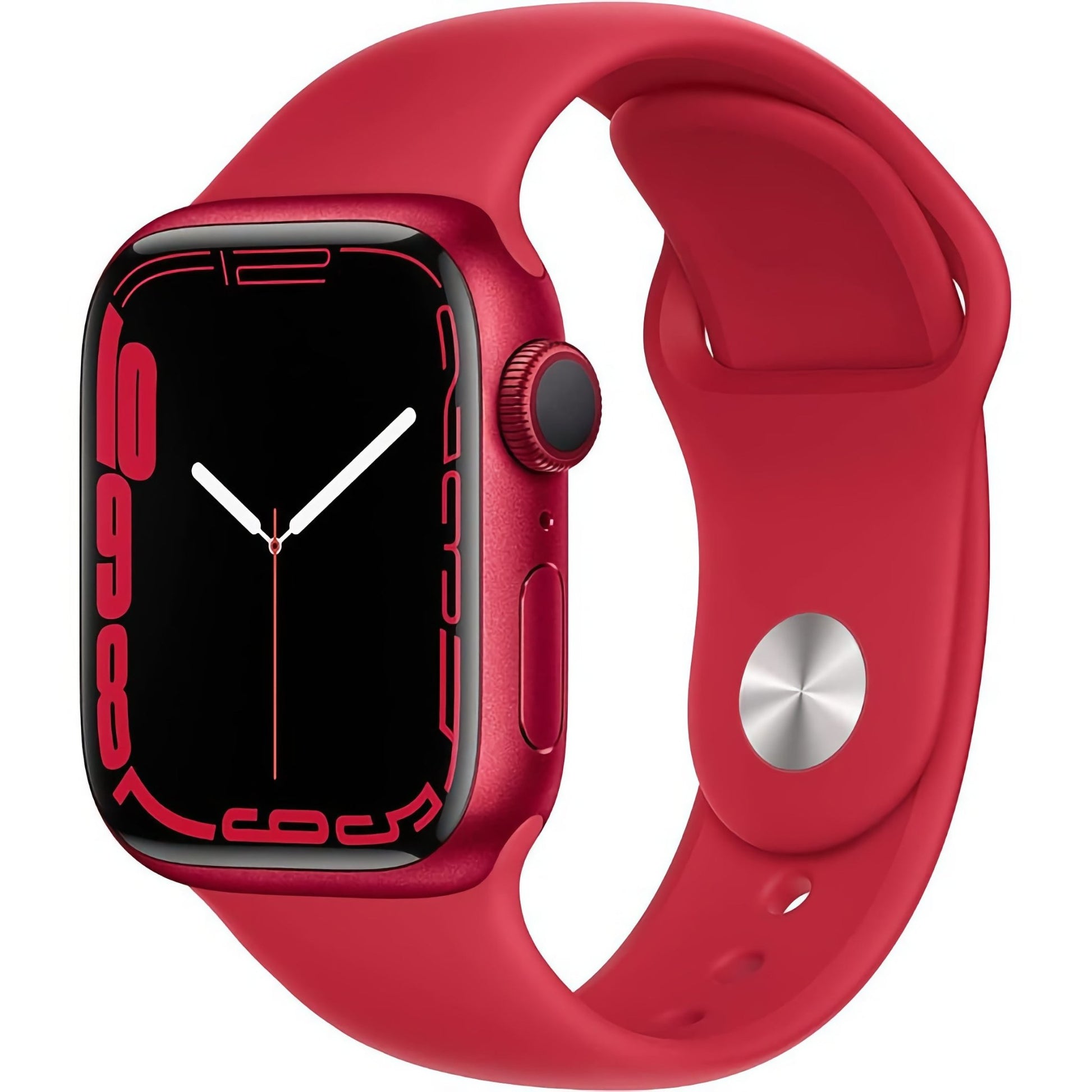 Apple - Apple Watch Series 7 - Red -GPS + Cellular -45MM - Maxandfix -