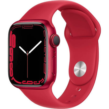 Apple - Apple Watch Series 7 - Red -GPS + Cellular -45MM - Maxandfix -