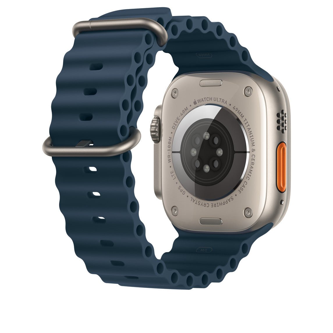 Apple - Apple Watch Ultra 2 (Titanium, Cellular, 49mm) - Blue Alpine Loop -GPS + Cellular -New Open-Box - Maxandfix -
