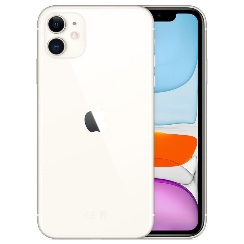 Apple - iPhone 11 (Unlocked) - 128GB -White -Excellent - Maxandfix -