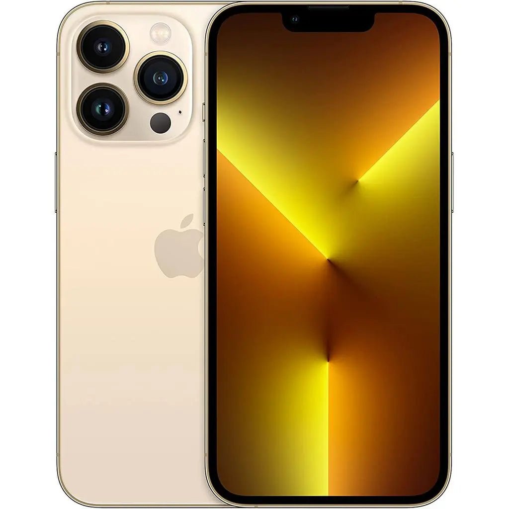 Apple - iPhone 13 Pro (Unlocked) - 256GB -Gold -Excellent - Maxandfix -