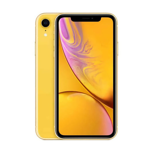 Apple - iPhone XR (Unlocked) - 64GB -Yellow -Excellent - Maxandfix -