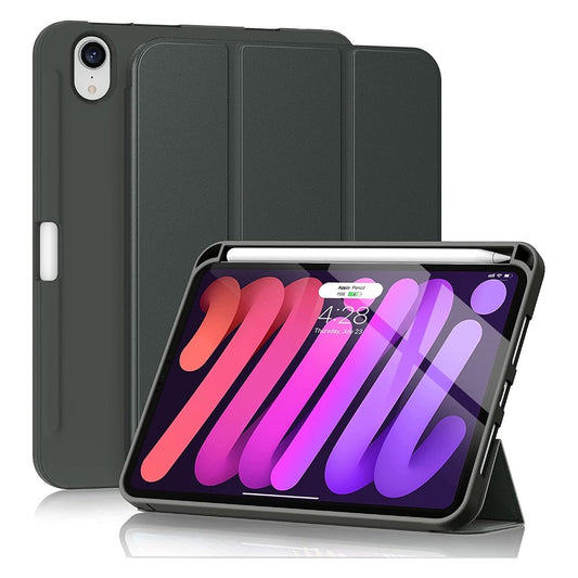 iMieet - Smart Folio for iPad Mini (6th Generation) - Dark Grey - - Maxandfix -