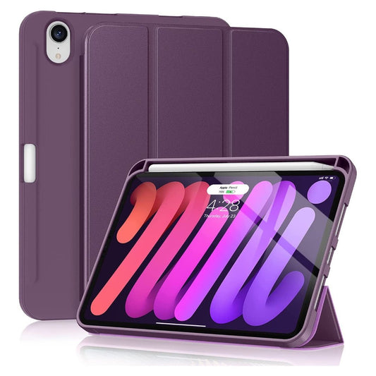 iMieet - Smart Folio for iPad Mini (6th Generation) - Purple - - Maxandfix -