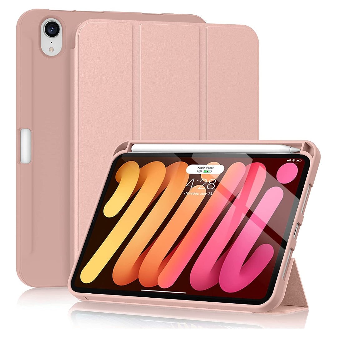 iMieet - Smart Folio for iPad Mini (6th Generation) - Rose Gold - - Maxandfix -