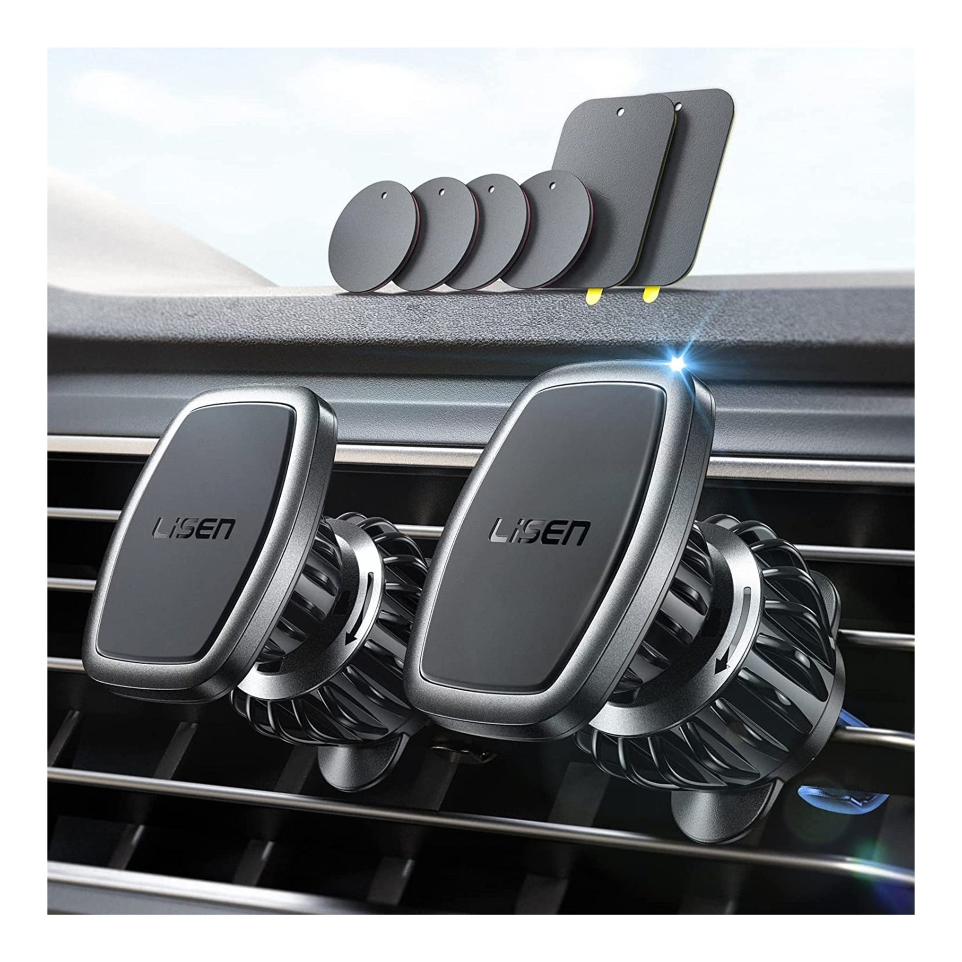 Maxandfix - 2 Pack Magnetic Phone Holder Hands Free - Maxandfix -