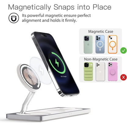 Maxandfix - 3 in 1 Charging Station for Apple Devices - Maxandfix -