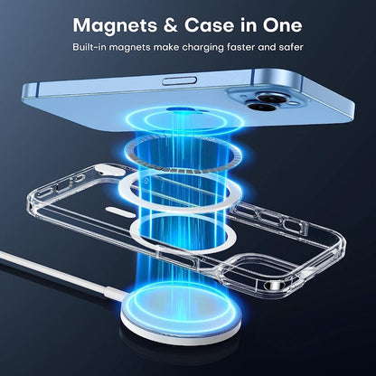 Maxandfix - 5-in-1 Magnetic Case for iPhone 13 / 14 - iPhone 13 / 14 - - Maxandfix -