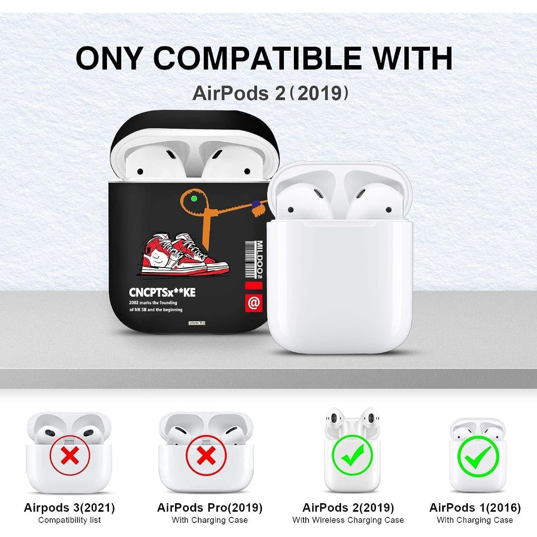 Maxandfix - AirPods 1 / 2 Generation Case - Generation 1 and 2 - - Maxandfix -