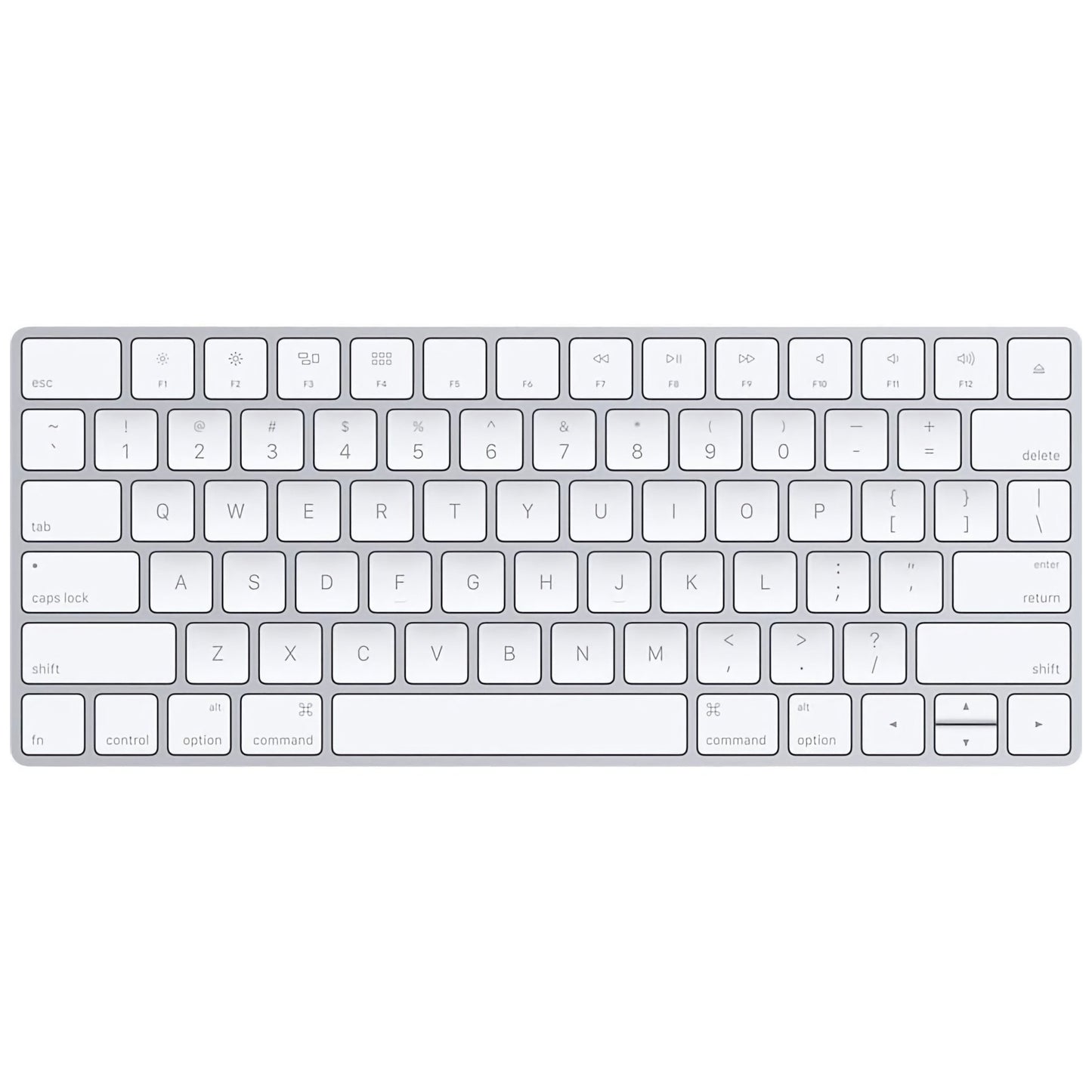 Maxandfix - Apple Magic Keyboard 2, (Wireless) (QWERTY English) - Silver - Maxandfix -