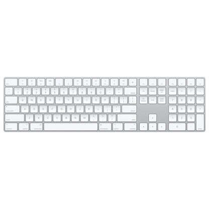 Maxandfix - Apple Magic Keyboard with Numeric Keypad (Wireless, Rechargable) - US English - Silver - Maxandfix -