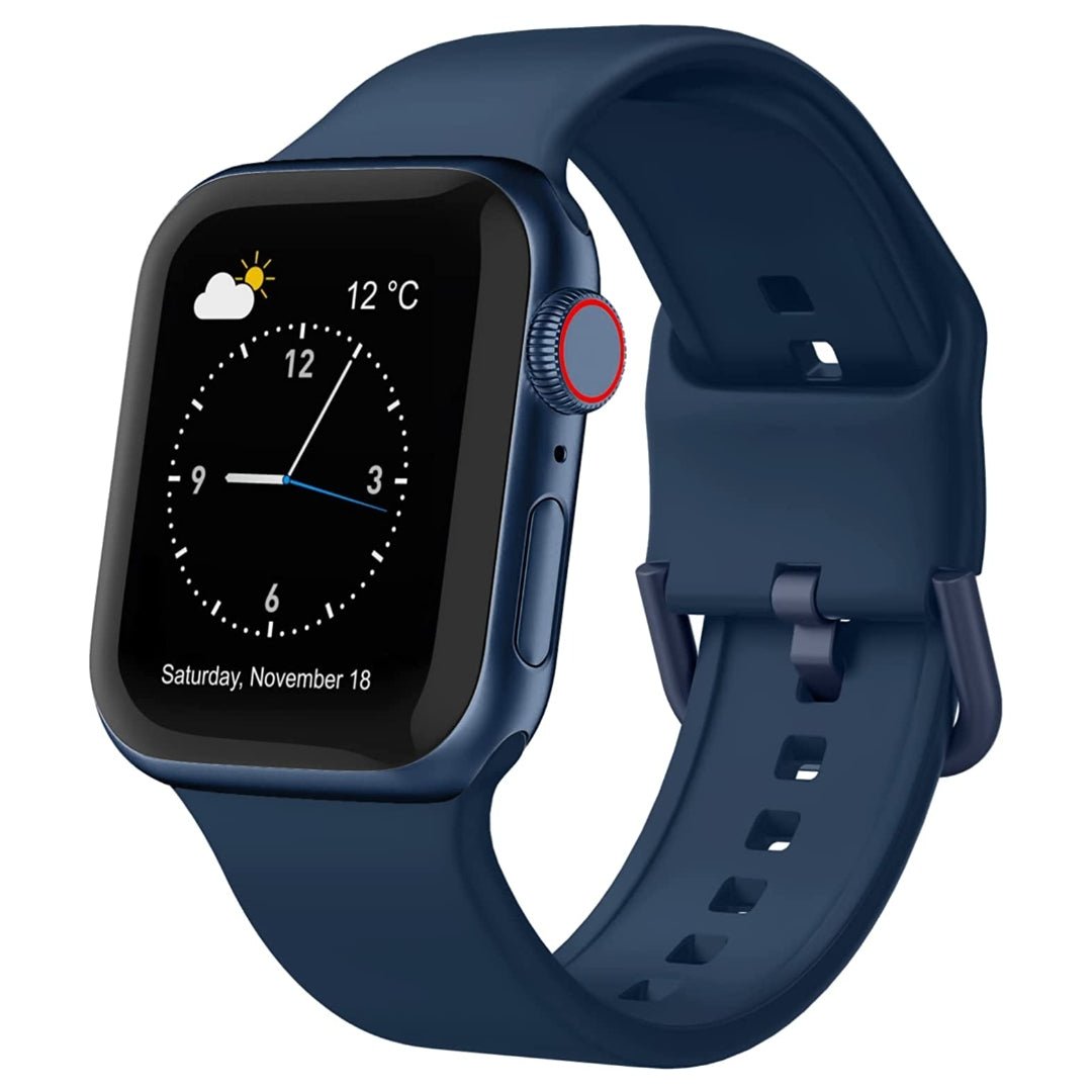 Maxandfix - Apple Watch Sport Band - 38mm/40mm/41mm -Abyss Blue - Maxandfix -