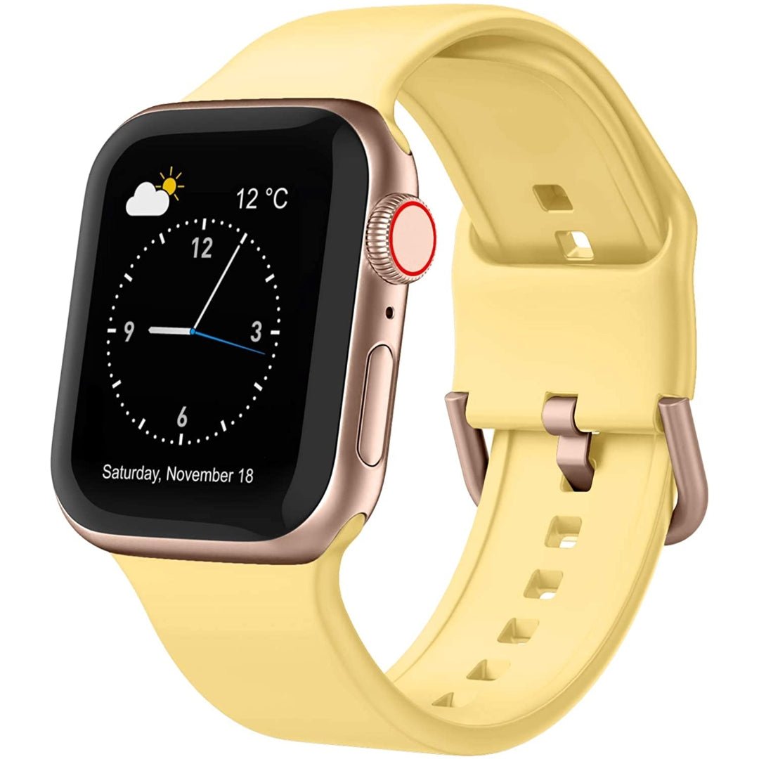 Maxandfix - Apple Watch Sport Band - 38mm/40mm/41mm -Mango Yellow - Maxandfix -