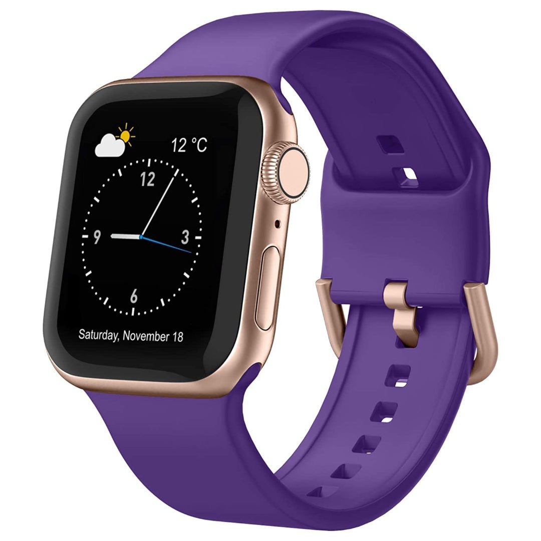 Maxandfix - Apple Watch Sport Band - 38mm/40mm/41mm -Purple - Maxandfix -