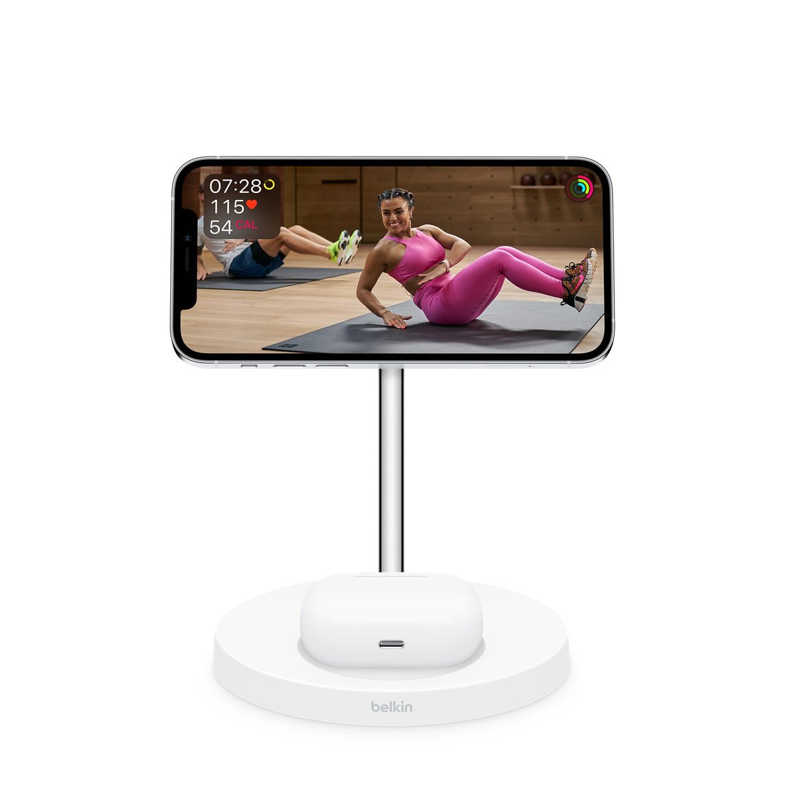 Maxandfix - Belkin BOOST CHARGE PRO 2-in-1 Wireless Charger Stand with MagSafe - Maxandfix -