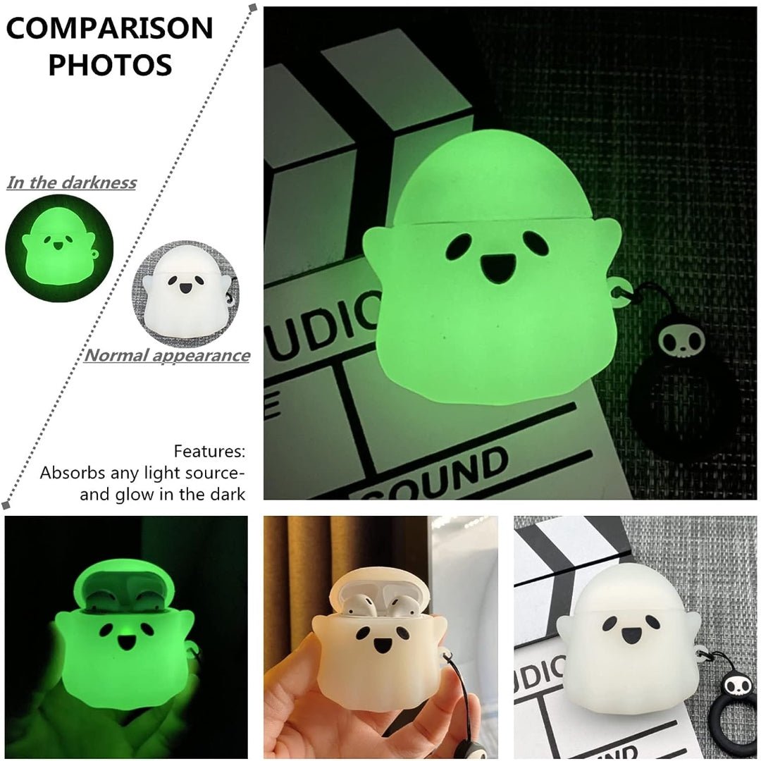 Maxandfix - Glow In The Dark AirPods Case Cover - Generation 1 and 2 - - Maxandfix -