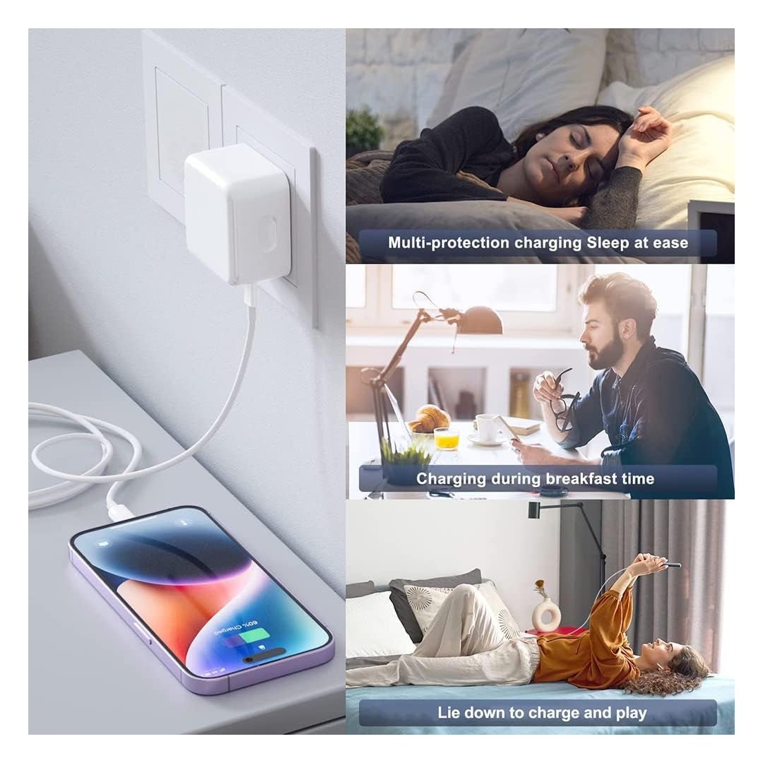 Maxandfix - iPhone 35W Dual USB-C Port Power Adapter - Maxandfix -