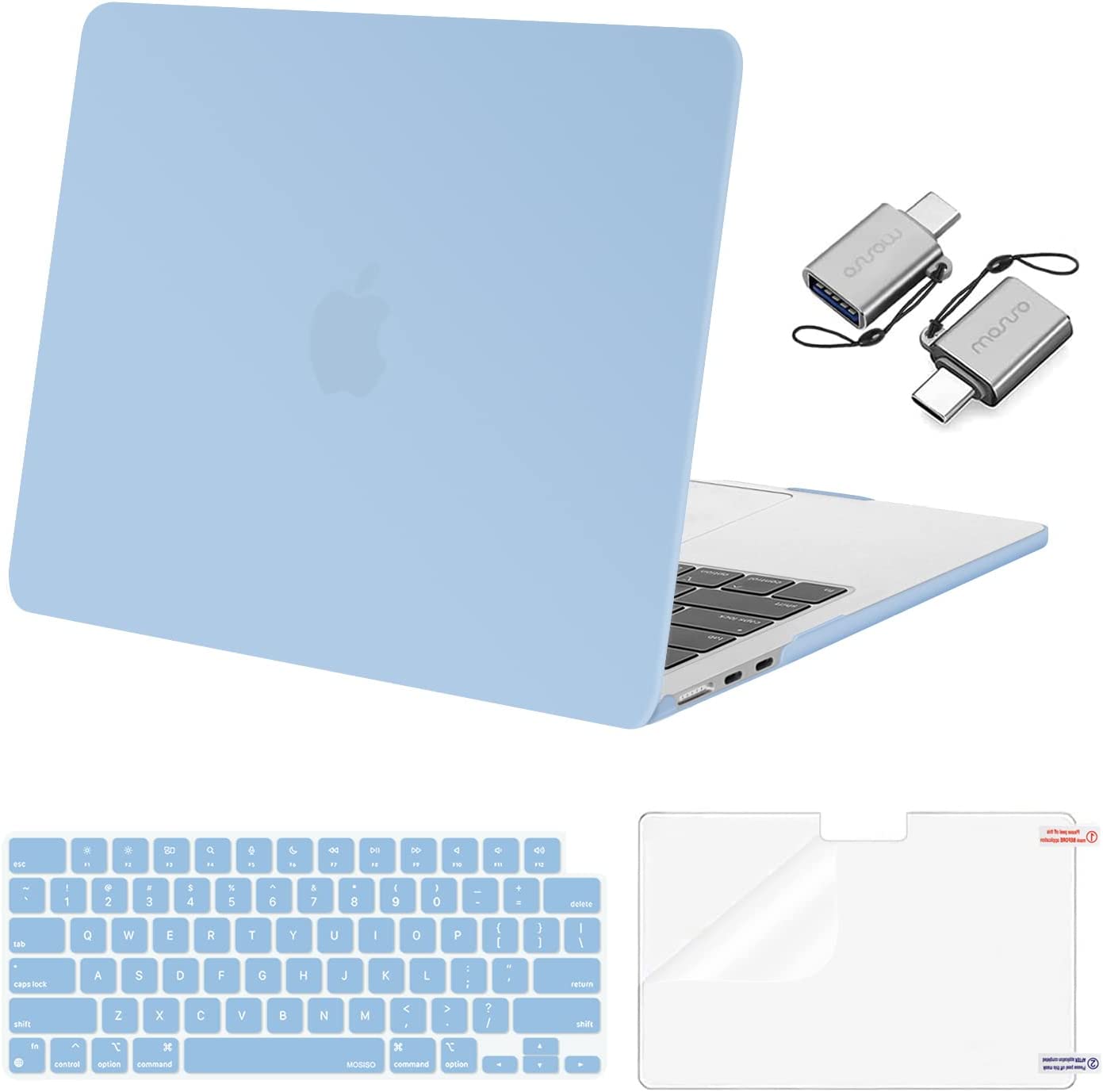 Maxandfix - MacBook Air 13-inch M2 Hardshell Case - Blue - - Maxandfix -